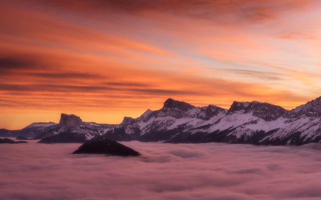 Depuis le col de l'Arzelier